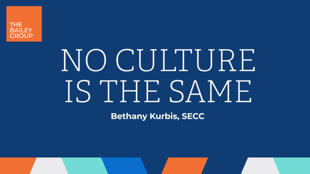 No Culture is the Same